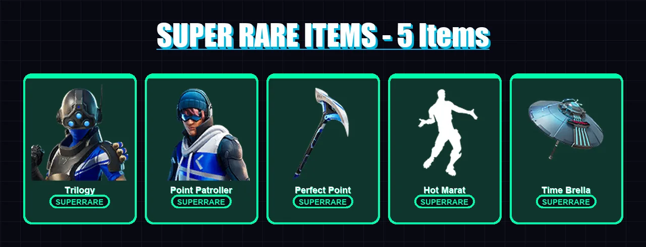 [PC/XBOX] | Trilogy | Point Patroller | Santa Dogg | Yulejacket | Polar Peely | 17 skin | 28 pickaxe | 35 emote | 29 glider | Lv496