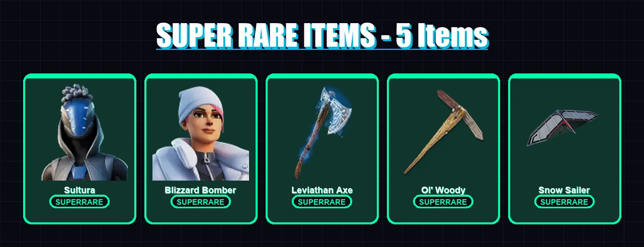 [PC/XBOX/PSN] | Sultura | Blizzard Bomber | Predator | Gear Specialist Maya | Snap | 226 skin | 195 pickaxe | 157 emote | 123 glider | Lv1665