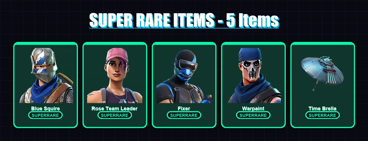 [PS4/PS5/XBOX/PC] | Blue Squire | Rose Team Leader | Fixer | Warpaint | Zenith | 23 skin | 18 pickaxe | 27 emote | 30 glider | Lv341