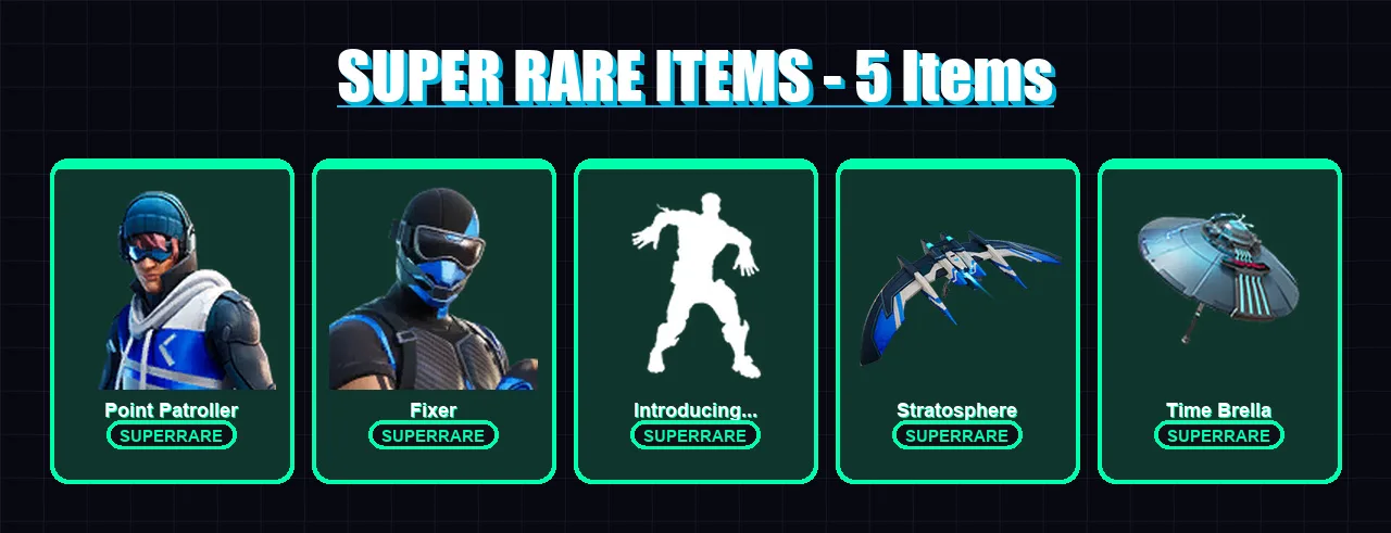 [PC/XBOX] | Point Patroller | Fixer | Gear Specialist Maya | Zenith | Deadpool | 40 skin | 45 pickaxe | 54 emote | 55 glider | Lv653