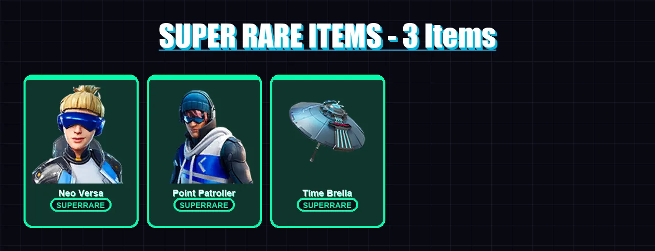 [PS4/PS5/PC] | Neo Versa | Point Patroller | Mandalorian | Predator | Nezumi | 92 skin | 153 pickaxe | 109 emote | 135 glider | Lv3253