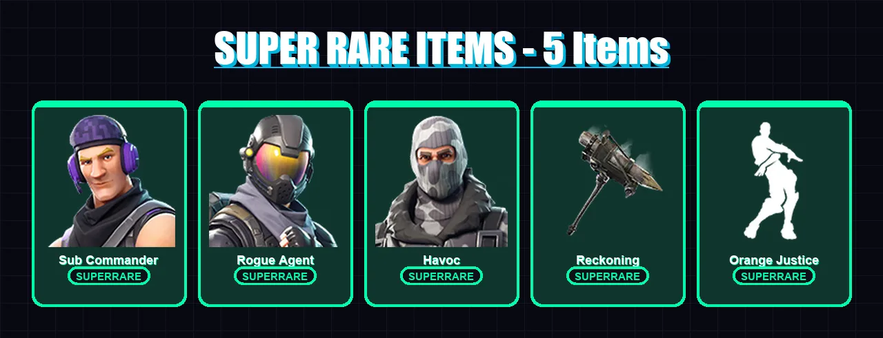 [PC/XBOX/PSN] | Sub Commander | Rogue Agent | Havoc | Omega | The Visitor | 31 skin | 14 pickaxe | 25 emote | 23 glider | Lv379 — Fortnite account