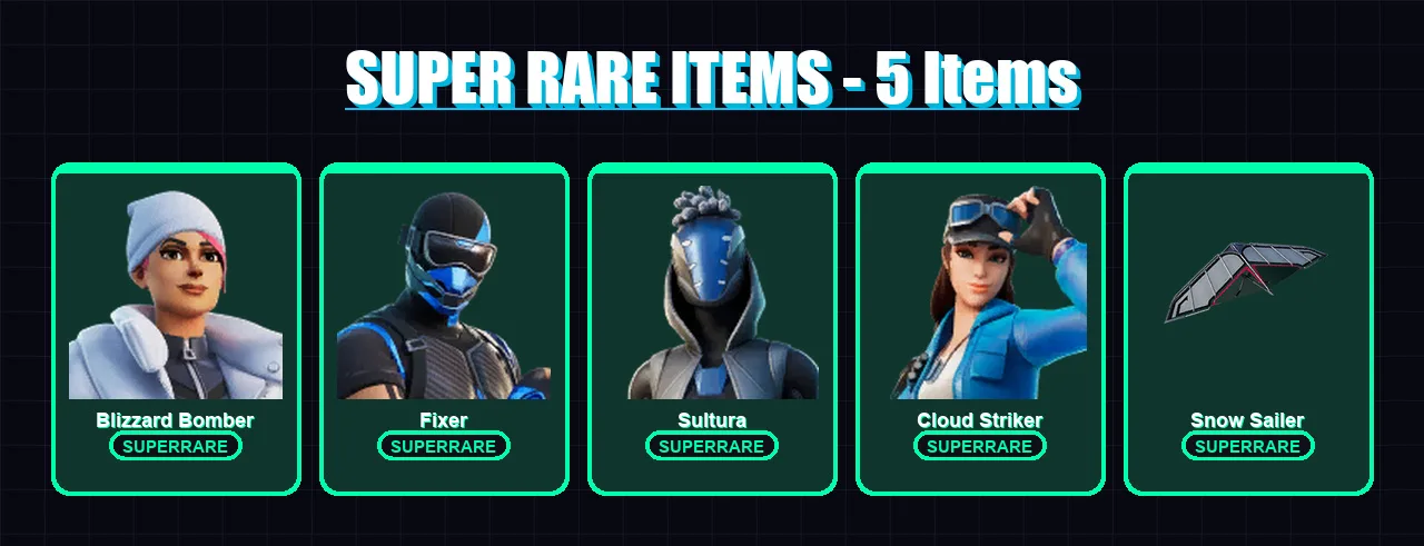 [PC/XBOX/PSN] | Blizzard Bomber | Fixer | Sultura | Cloud Striker | Hairpin | 5 skin | 9 pickaxe | 5 emote | 11 glider | Lv85