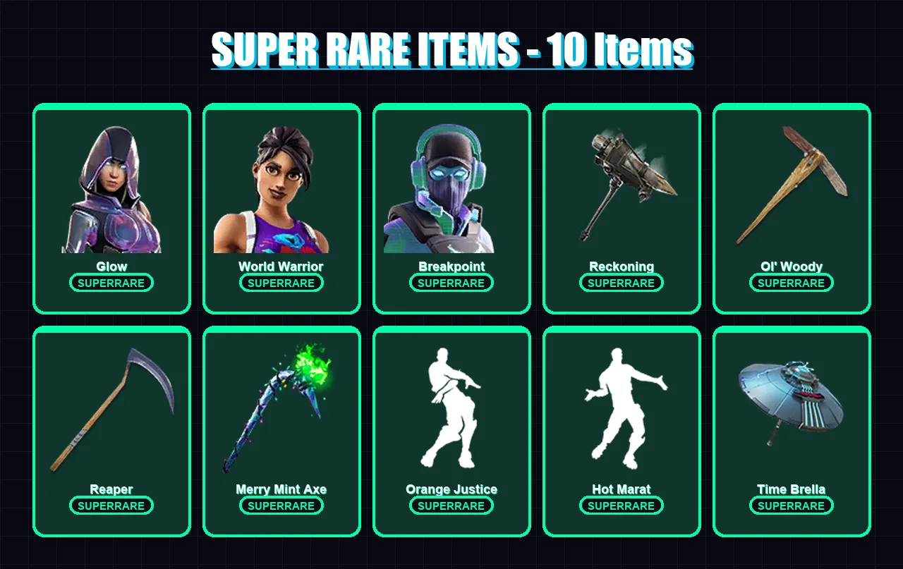 [PC/PSN] | Glow | World Warrior | Breakpoint | Dark Vanguard | Peter Griffin | 198 skin | 216 pickaxe | 165 emote | 167 glider | Lv3273
