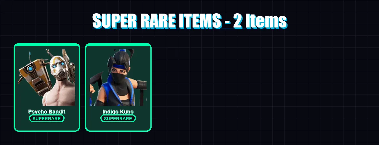 [PC/PSN] | Psycho Bandit | Indigo Kuno | Spectra Knight | Blaze | Son Goku | 143 skin | 145 pickaxe | 140 emote | 96 glider | Lv1469