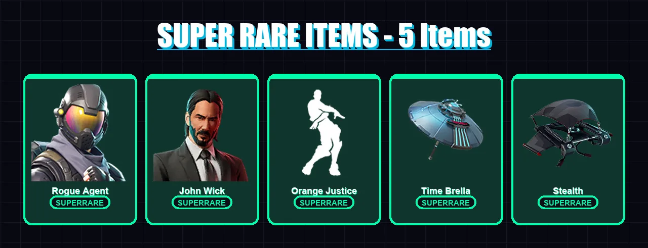 [PC/XBOX/PSN] | Rogue Agent | John Wick | Peter Griffin | Valeria | Nezumi | 32 skin | 41 pickaxe | 38 emote | 42 glider | Lv577 — Fortnite account