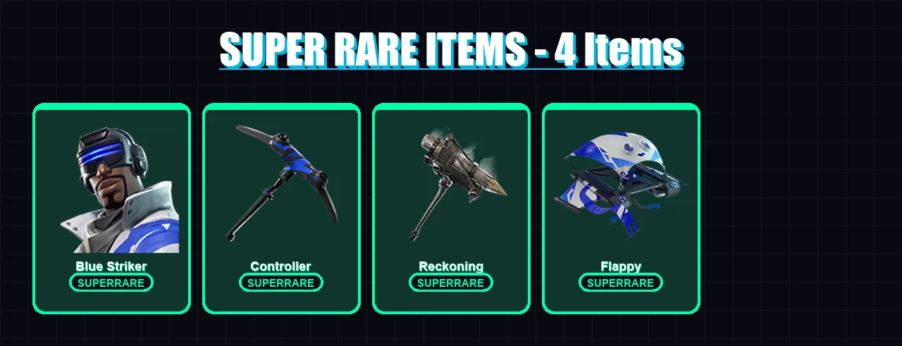 [PC/XBOX/PSN] | Blue Striker | Drift | Ragnarok | Calamity | Redline | 14 skin | 10 pickaxe | 14 emote | 12 glider | Lv172