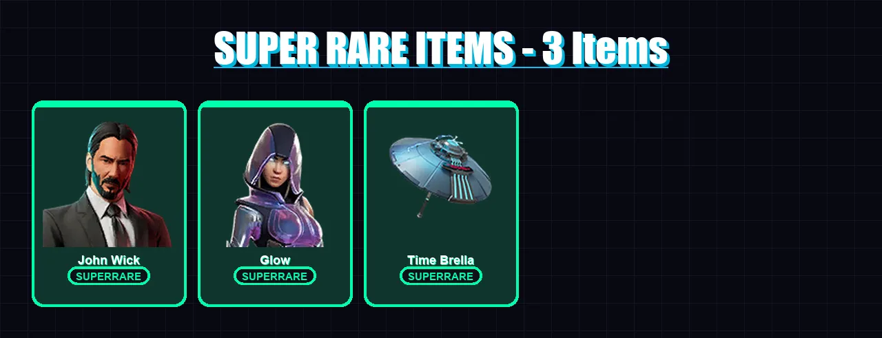 [PC/XBOX] | John Wick | Glow | Fade | Gear Specialist Maya | Cameo vs Chic | 32 skin | 81 pickaxe | 41 emote | 56 glider | Lv672
