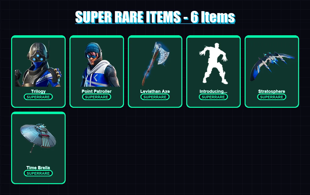 [PC/XBOX/PSN] | Trilogy | Point Patroller | Menace | Kymera | Joey | 102 skin | 98 pickaxe | 80 emote | 90 glider | Lv1441 — Fortnite account