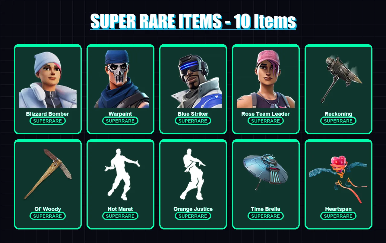 [PS4/PS5/XBOX/PC] | Blizzard Bomber | Warpaint | Blue Striker | Rose Team Leader | Menace | 123 skin | 189 pickaxe | 151 emote | 150 glider | Lv2733 — Fortnite account