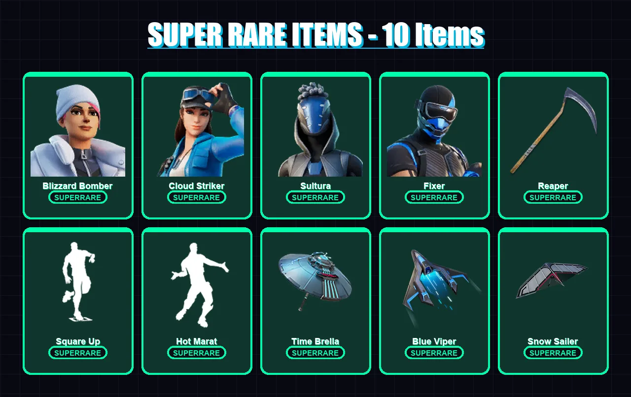 [PC/XBOX] | Blizzard Bomber | Cloud Striker | Sultura | Fixer | Valeria | 97 skin | 192 pickaxe | 117 emote | 141 glider | Lv2775