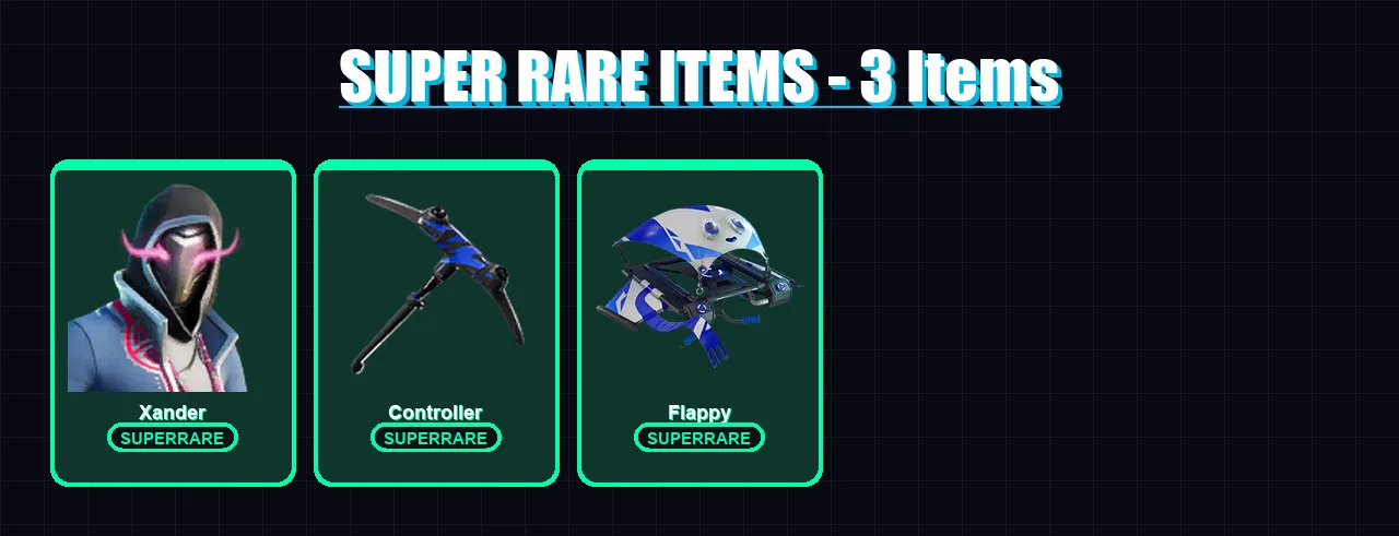[PS4/PS5/PC] | Xander | Ronin | Blackheart | Joey | Rox | 21 skin | 30 pickaxe | 38 emote | 31 glider | Lv557