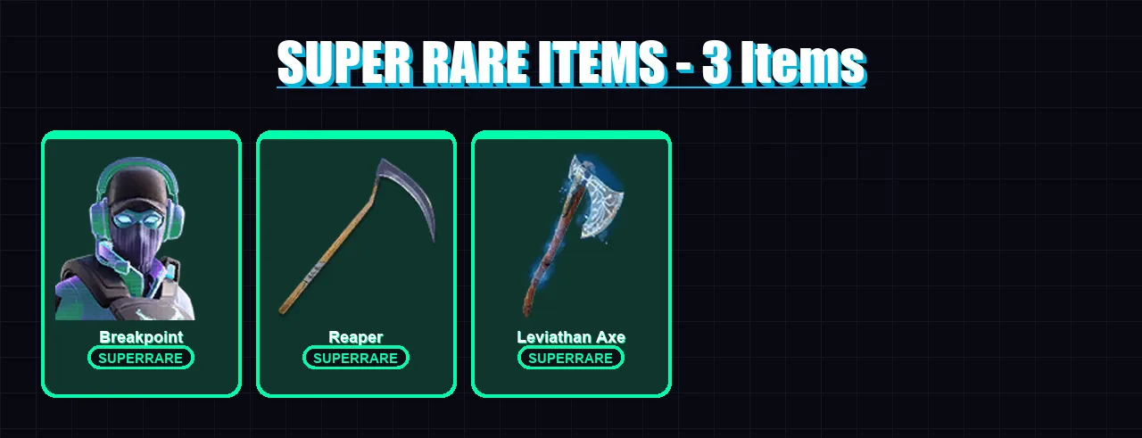 [PC/XBOX/PSN] | Breakpoint | Kymera | Mandalorian | Menace | Raz | 59 skin | 93 pickaxe | 68 emote | 54 glider | Lv952