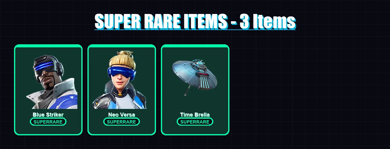[PS4/PS5/XBOX/PC] | Blue Striker | Neo Versa | Hades | Era | Spectra Knight | 111 skin | 151 pickaxe | 99 emote | 111 glider | Lv1787