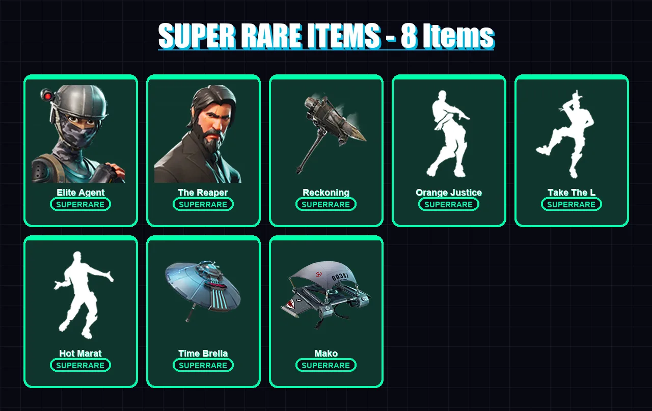 [PS4/PS5/XBOX/PC] | Elite Agent | The Reaper | Dark Voyager | Valeria | Lynx | 82 skin | 85 pickaxe | 80 emote | 94 glider | Lv1233