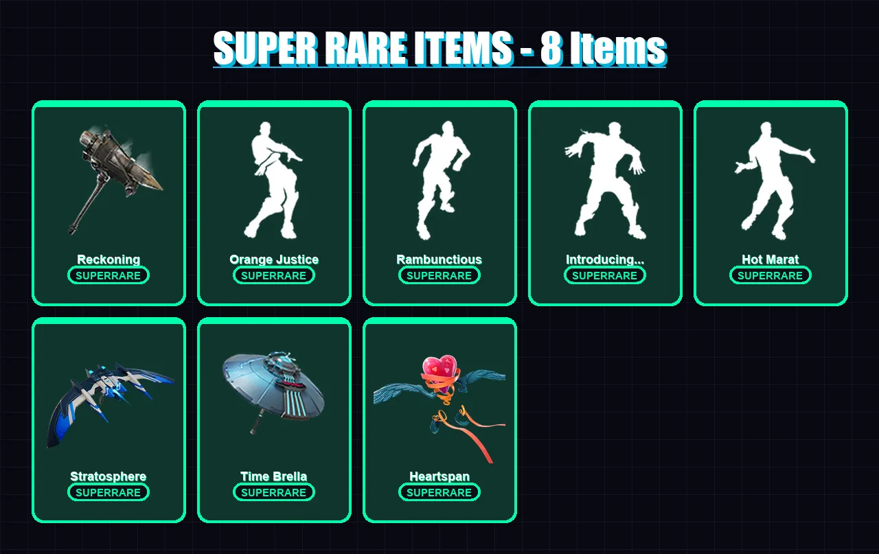 [PS4/PS5/XBOX/PC] | Enforcer | The Ice King | Frozen Red Knight | Omegarok | Frozen Raven | 101 skin | 102 pickaxe | 109 emote | 96 glider | Lv1265