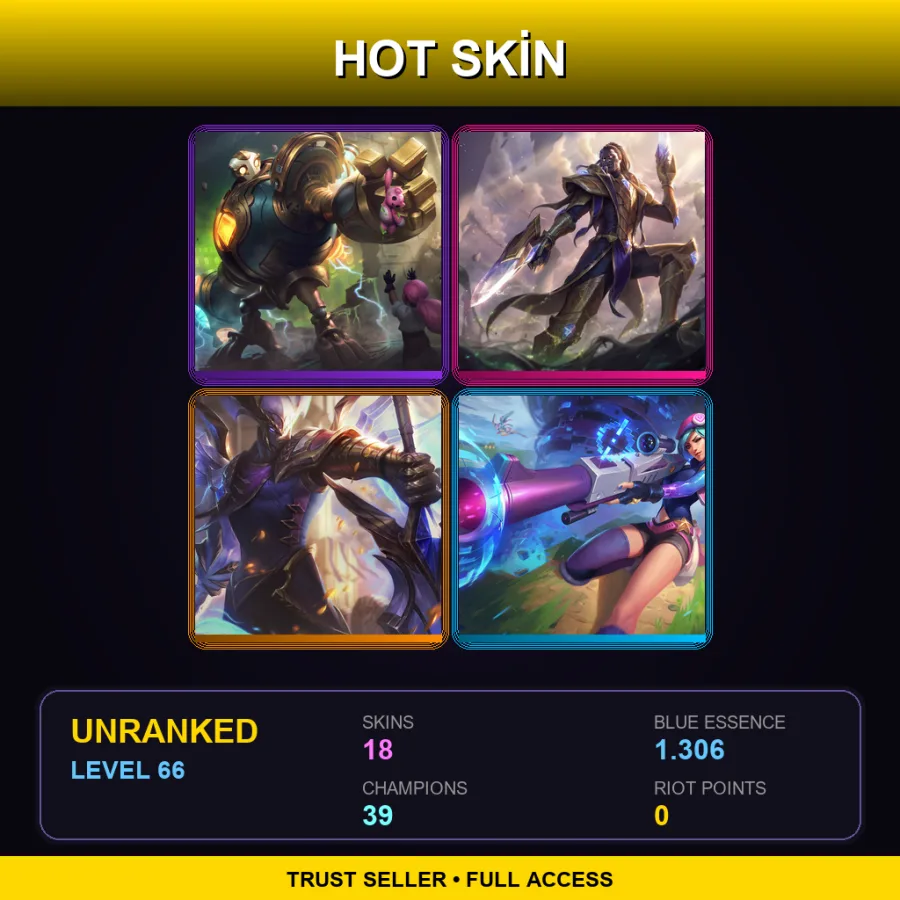LAN | Lv66 | Unranked | 18 Skin | 39 Champ — Victorious Blitzcrank
