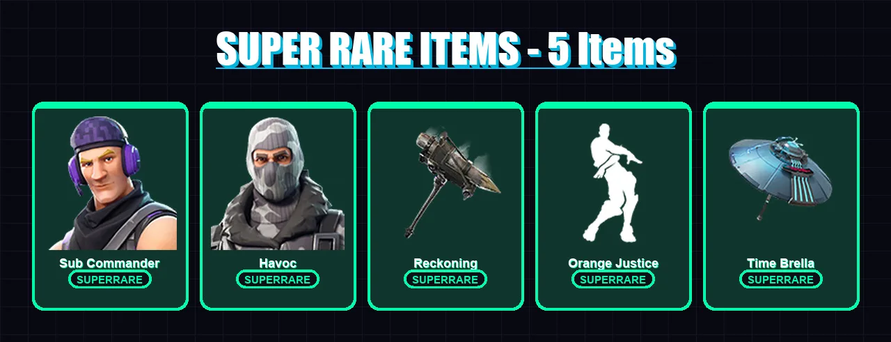 [PS4/PS5/PC] | Sub Commander | Havoc | Calamity | The Visitor | Drift | 30 skin | 33 pickaxe | 31 emote | 47 glider | Lv659 — Fortnite account