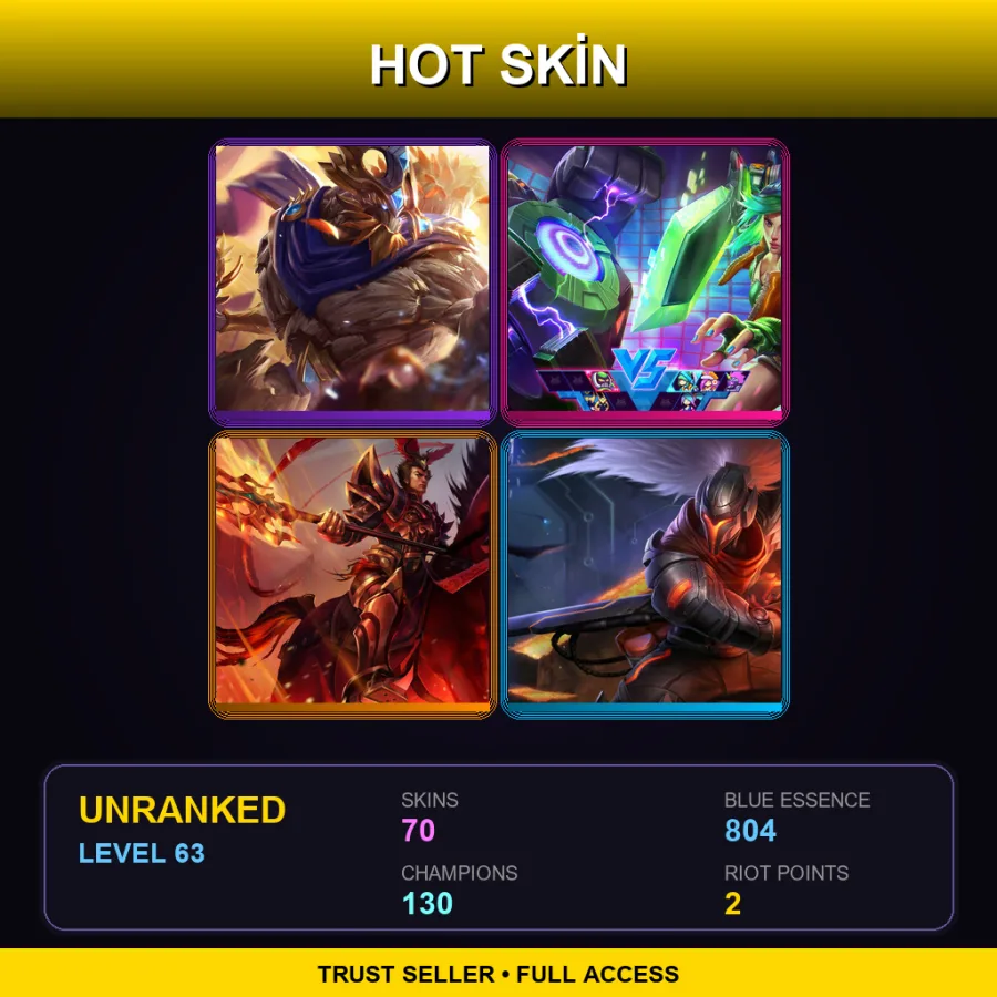 EUW | Lv63 | Unranked | 70 Skin | 130 Champ — Super Teemo