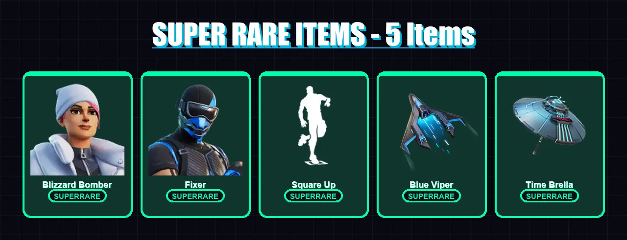 [PC] | Blizzard Bomber | Fixer | Renzo the Destroyer | Kymera | Thunder | 19 skin | 28 pickaxe | 32 emote | 26 glider | Lv271 — Fortnite account