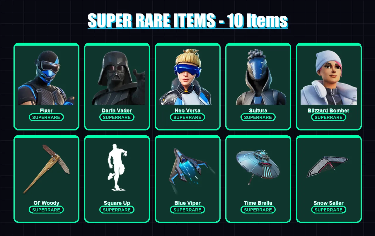 [PS4/PS5/XBOX/PC] | Fixer | Darth Vader | Neo Versa | Sultura | Blizzard Bomber | 255 skin | 312 pickaxe | 260 emote | 233 glider | Lv4872 — Fortnite account