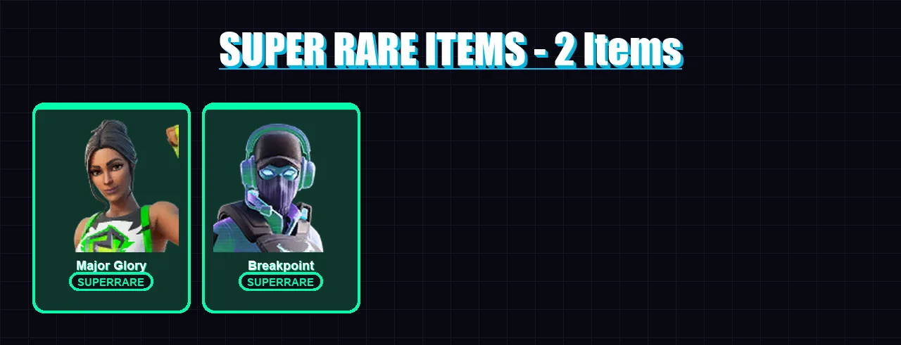 [PC/PSN] | Major Glory | Breakpoint | The Cube Queen | Red Knight | Kymera | 75 skin | 84 pickaxe | 54 emote | 60 glider | Lv1169