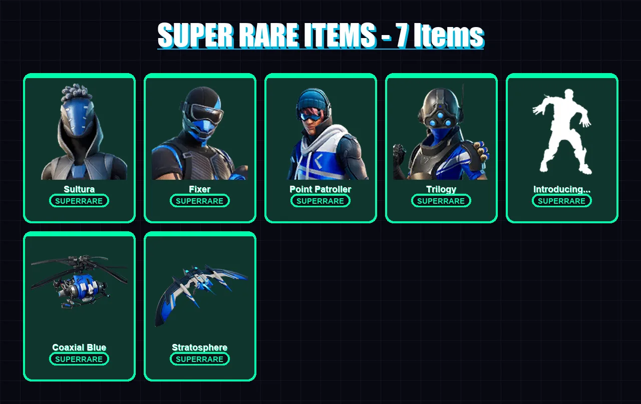 [PS4/PS5/XBOX/PC] | Sultura | Fixer | Point Patroller | Trilogy | Midas | 21 skin | 28 pickaxe | 23 emote | 25 glider | Lv351