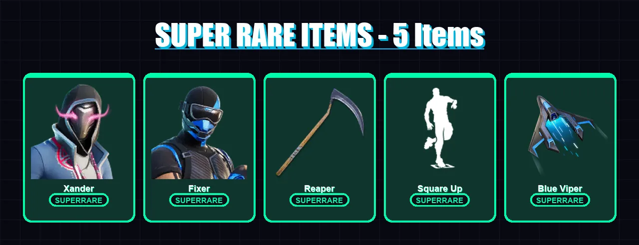 [PC/XBOX/PSN] | Xander | Fixer | Ronin | The Cube Queen | Deadpool | 52 skin | 78 pickaxe | 64 emote | 78 glider | Lv1444