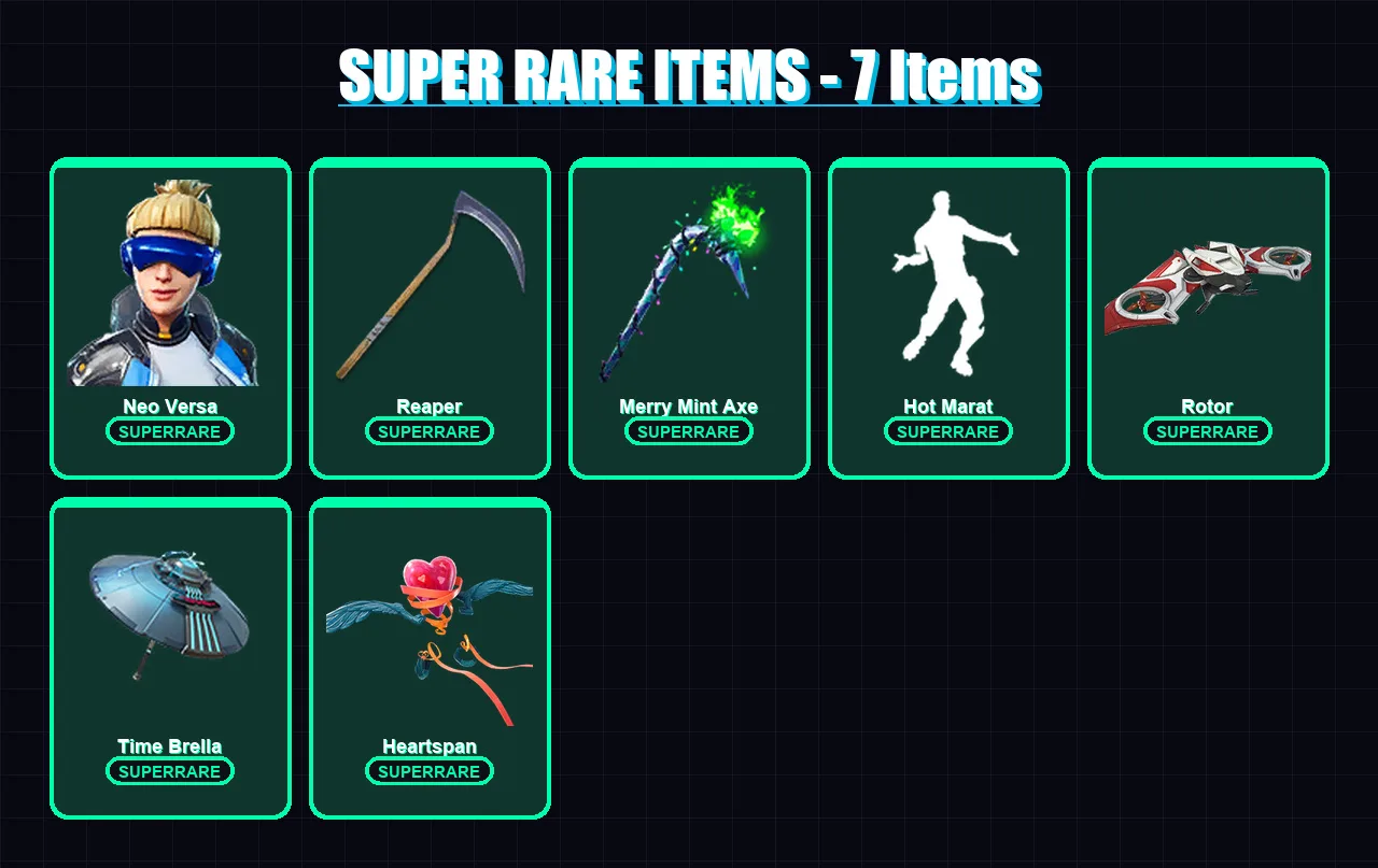 [PC/XBOX/PSN] | Neo Versa | Ruin | Hybrid | Blackheart | The Prisoner | 75 skin | 93 pickaxe | 96 emote | 80 glider | Lv1470 — Fortnite account
