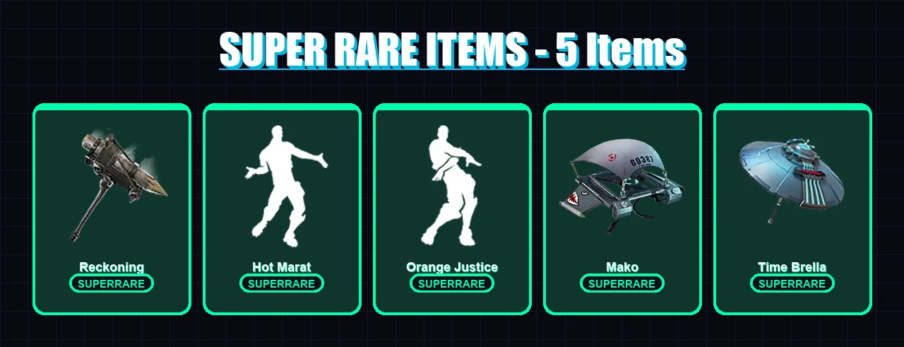[PS4/PS5/PC] | The Prisoner | Catalyst | Calamity | The Visitor | Omega | 63 skin | 56 pickaxe | 95 emote | 72 glider | Lv1288