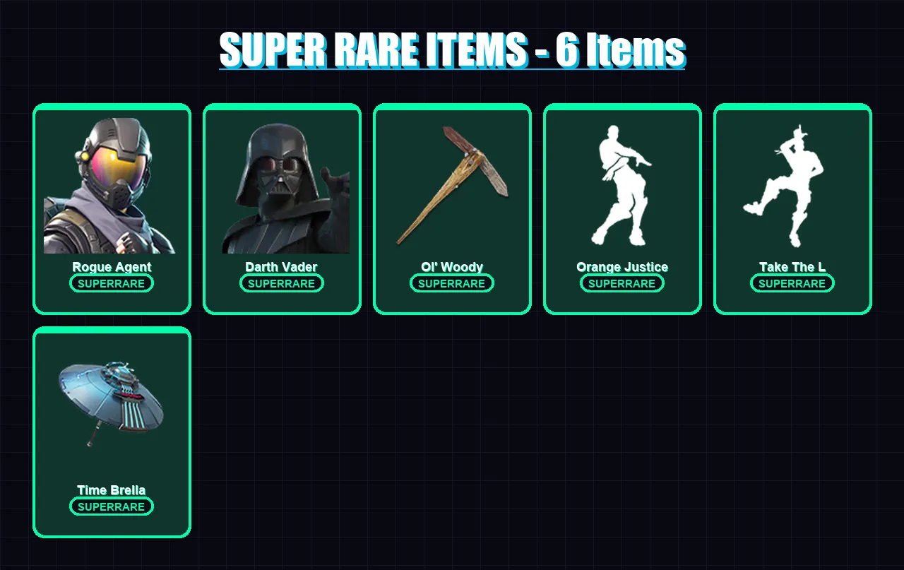 [PC/PSN] | Rogue Agent | Darth Vader | Alli | Valeria | Lynx | 304 skin | 320 pickaxe | 280 emote | 253 glider | Lv5088