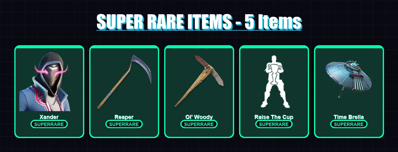 [PS4/PS5/PC] | Xander | Malik | Frozen Raven | Omegarok | Frozen Red Knight | 155 skin | 172 pickaxe | 119 emote | 130 glider | Lv1794