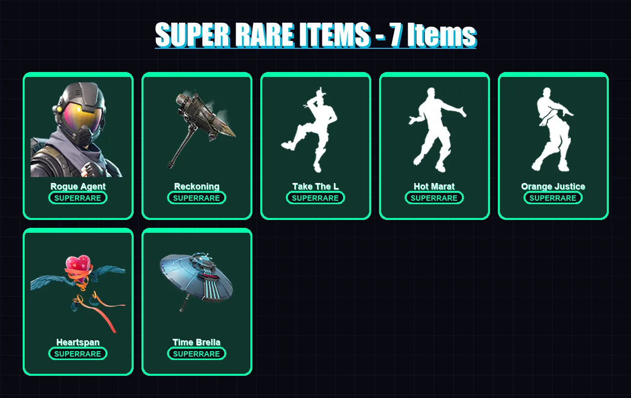 [PC] | Rogue Agent | Rox | Sentinel | The Ice King | Blackheart | 98 skin | 109 pickaxe | 99 emote | 92 glider | Lv1382