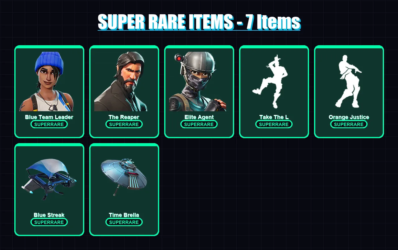 [PC/XBOX/PSN] | Blue Team Leader | The Reaper | Elite Agent | Dark Voyager | Valor | 15 skin | 16 pickaxe | 21 emote | 18 glider | Lv311 — Fortnite account