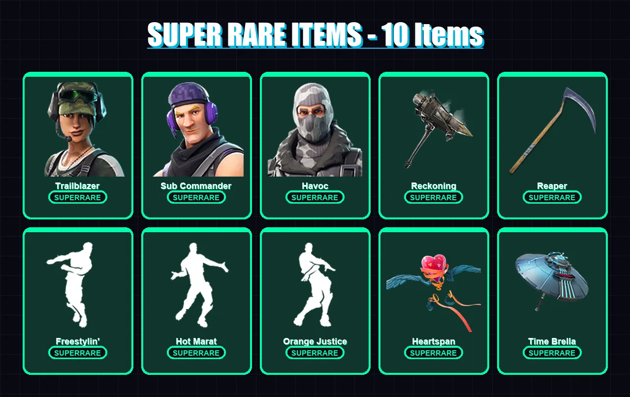 [PC/XBOX/PSN] | Trailblazer | Sub Commander | Havoc | Renzo the Destroyer | Malik | 144 skin | 136 pickaxe | 112 emote | 135 glider | Lv2414
