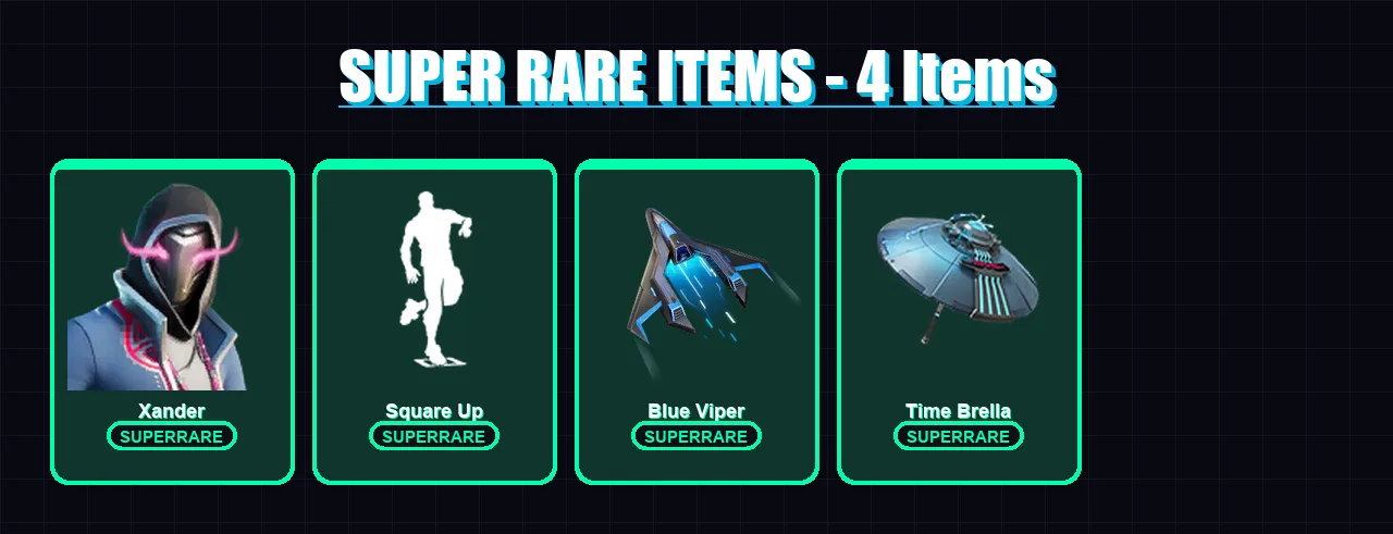 [PS4/PS5/XBOX/PC] | Xander | Spectra Knight | The Foundation | Torin | Joey | 40 skin | 59 pickaxe | 74 emote | 61 glider | Lv1154