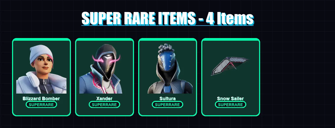 [PS4/PS5/XBOX/PC] | Blizzard Bomber | Xander | Sultura | Torin | Inferno | 67 skin | 94 pickaxe | 76 emote | 81 glider | Lv1281 — Fortnite account