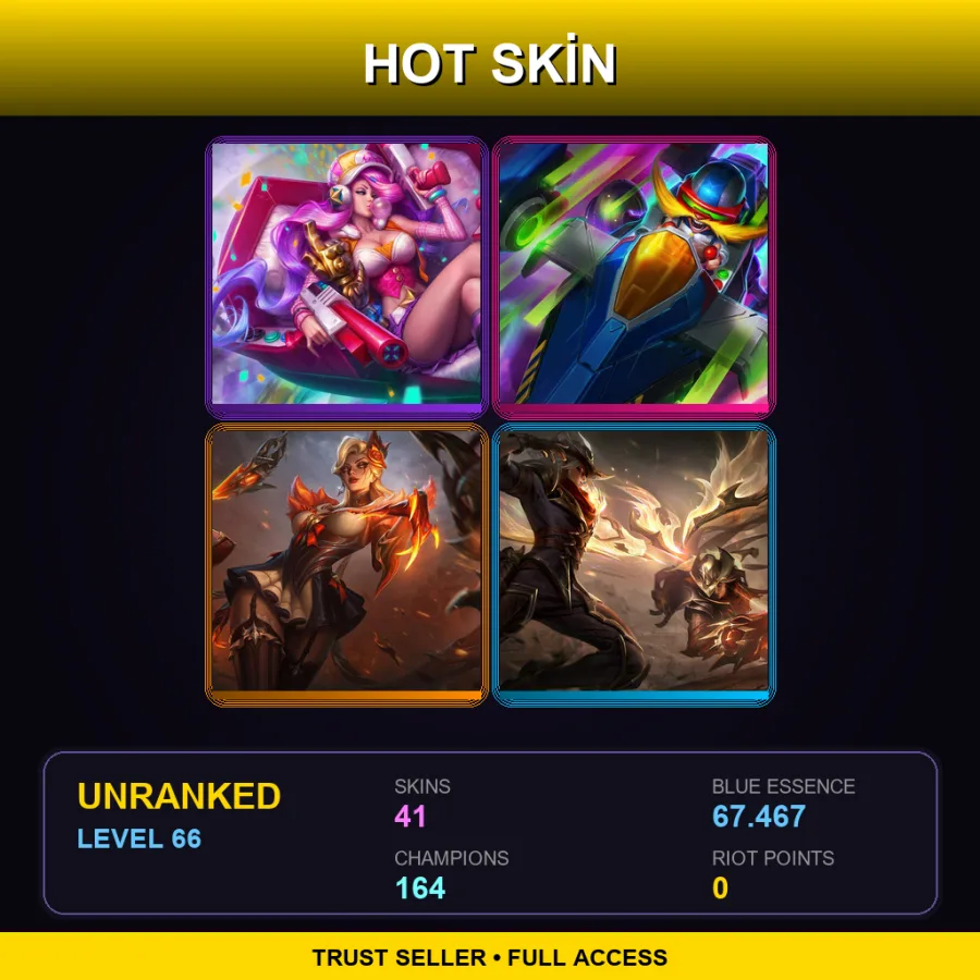VN | Lv66 | Unranked | 41 Skin | 164 Champ — Psyops Sona