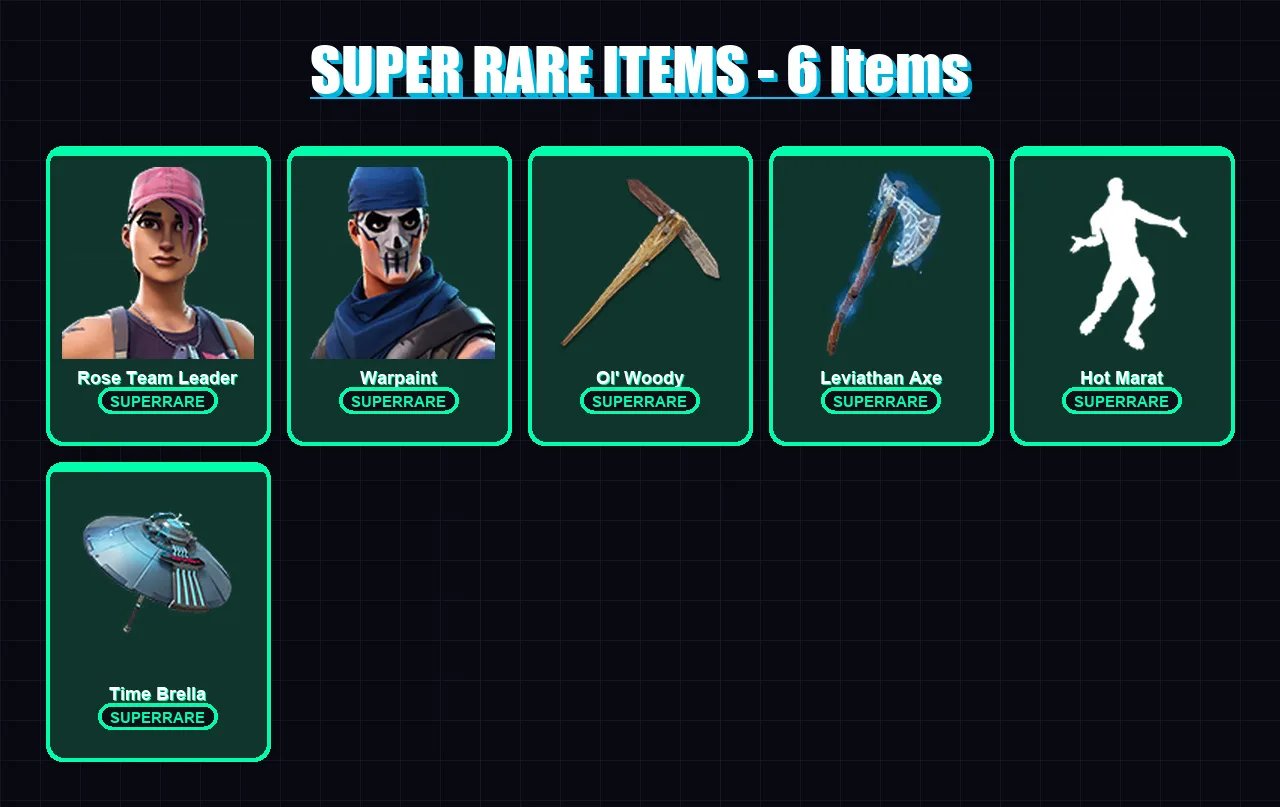 [PC/PSN] | Rose Team Leader | Warpaint | Menace | Midas | Zenith | 166 skin | 186 pickaxe | 153 emote | 177 glider | Lv2467 — Fortnite account