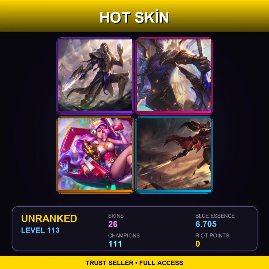 VN | Lv113 | Unranked | 26 Skin | 111 Champ — Astronaut Corki