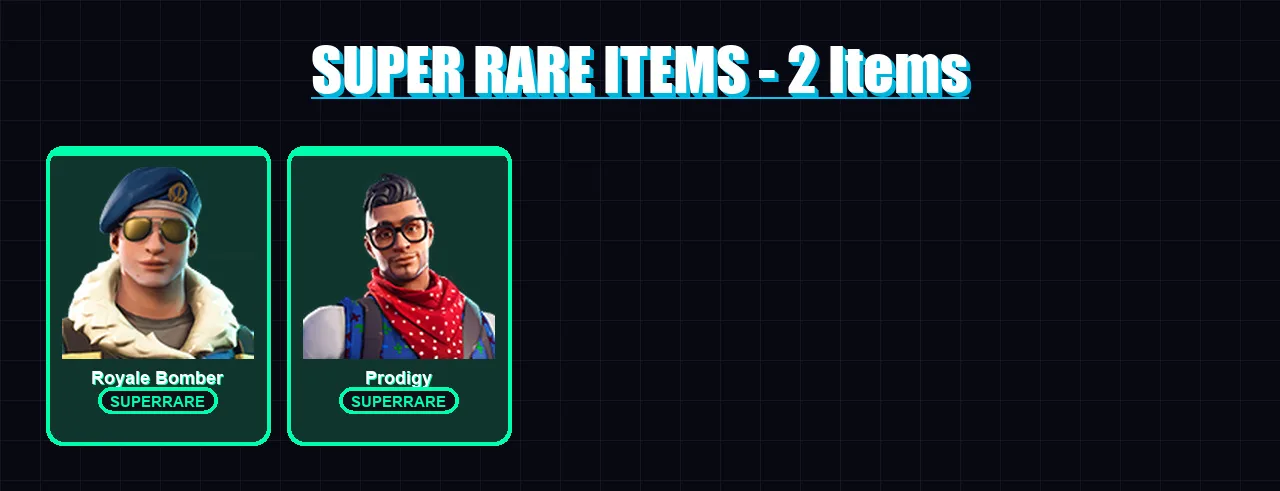 [PC/XBOX] | Royale Bomber | Prodigy | Snap | Ronin | The Foundation | 50 skin | 57 pickaxe | 46 emote | 49 glider | Lv644