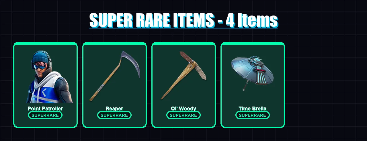 [PC/XBOX/PSN] | Point Patroller | Spectra Knight | Omegarok | Drakon Steel Hybrid | Kyran Aryk | 54 skin | 66 pickaxe | 41 emote | 33 glider | Lv359