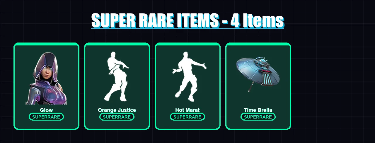 [PC/XBOX] | Glow | The Imagined | Joey | Ronin | Vendetta | 122 skin | 126 pickaxe | 114 emote | 138 glider | Lv1989