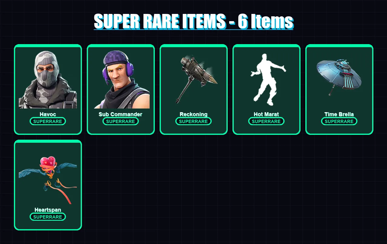 [PC/PSN] | Havoc | Sub Commander | Drift | The Scientist | Deadpool | 128 skin | 115 pickaxe | 101 emote | 117 glider | Lv1554