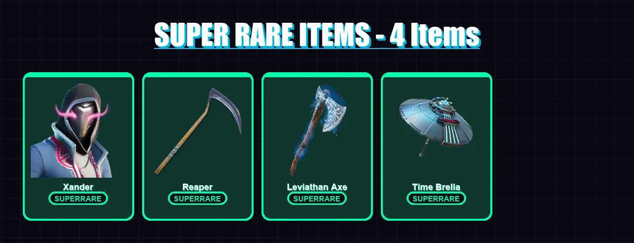 [PC] | Xander | Son Goku | Mandalorian | Vi | Era | 189 skin | 245 pickaxe | 179 emote | 157 glider | Lv2799