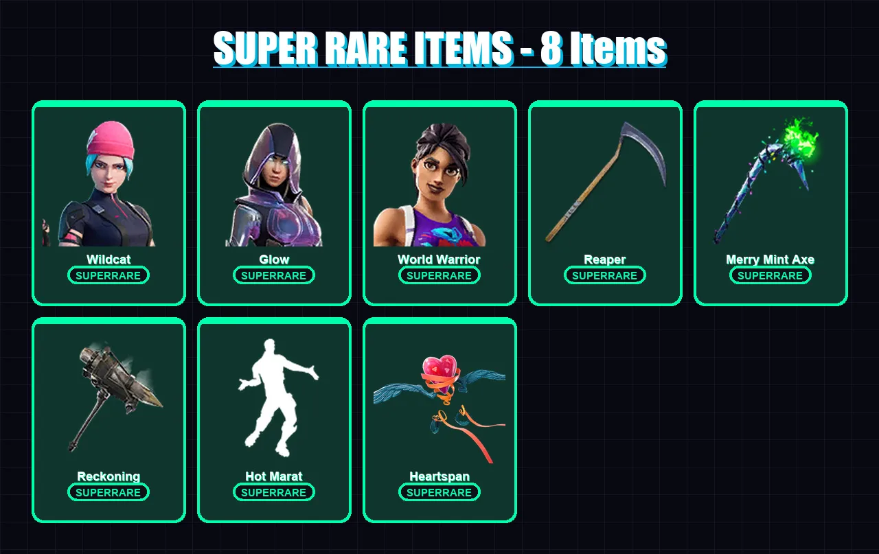 [SWITCH/XBOX/PC] | Wildcat | Glow | World Warrior | Love Ranger | Fade | 289 skin | 179 pickaxe | 171 emote | 135 glider | Lv2276