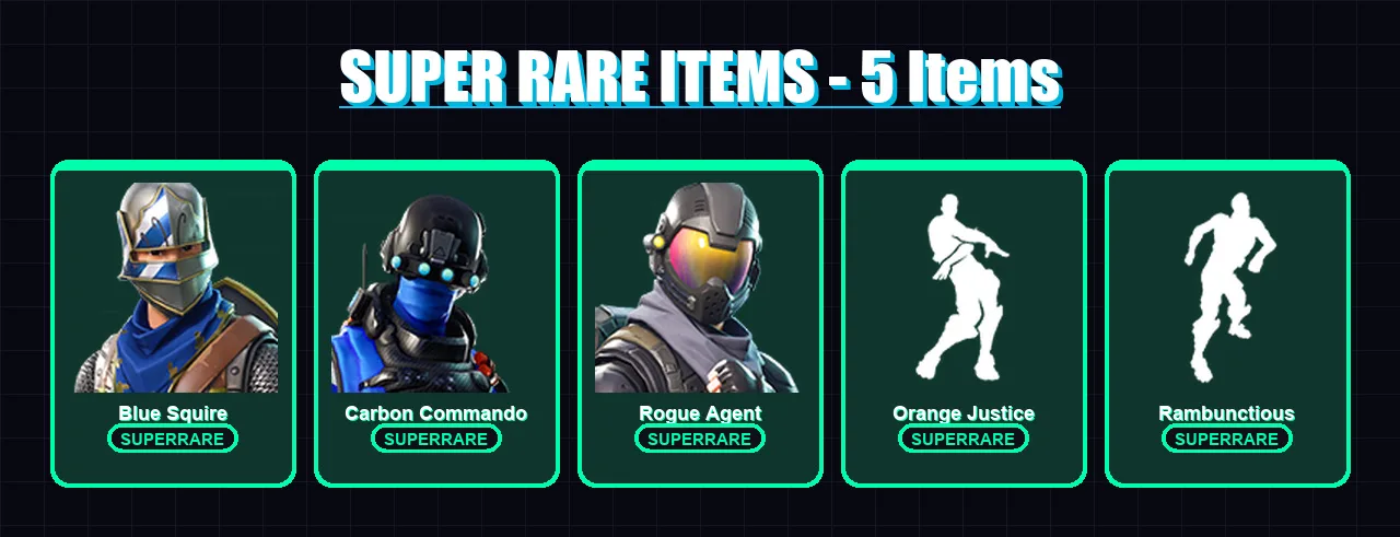 [PS4/PS5/XBOX/PC] | Blue Squire | Carbon Commando | Rogue Agent | Omega | The Visitor | 46 skin | 26 pickaxe | 39 emote | 33 glider | Lv334