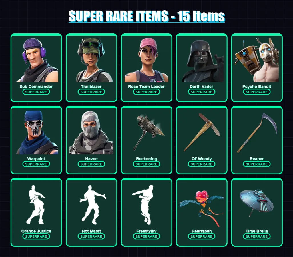 [PC/XBOX/PSN] | Sub Commander | Trailblazer | Rose Team Leader | 160 skin | Lv2180