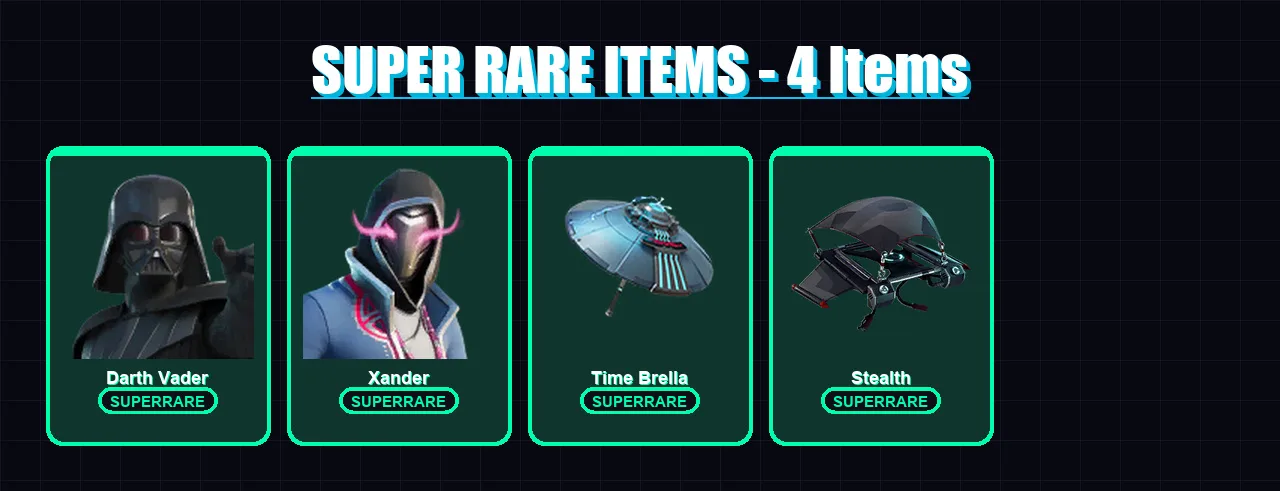 [PC/XBOX/PSN] | Darth Vader | Xander | Snap | Peter Griffin | Paradigm (Reality-659) | 134 skin | 152 pickaxe | 95 emote | 118 glider | Lv1660 — Fortnite account