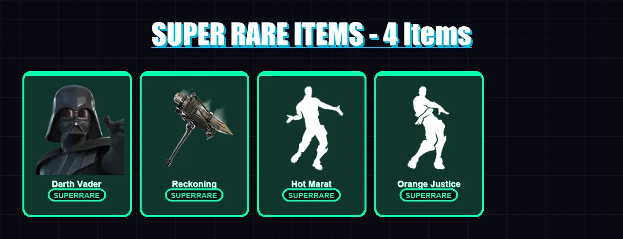 [PC/XBOX/PSN] | Darth Vader | The Cube Queen | A.I.M. | Luxe | Eternal Knight | 103 skin | 138 pickaxe | 117 emote | 139 glider | Lv1991